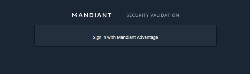 Mandiant Security Validation