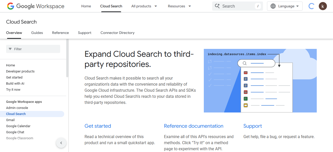 Google Cloud Search