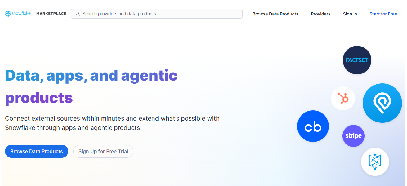 Snowflake Data Marketplace