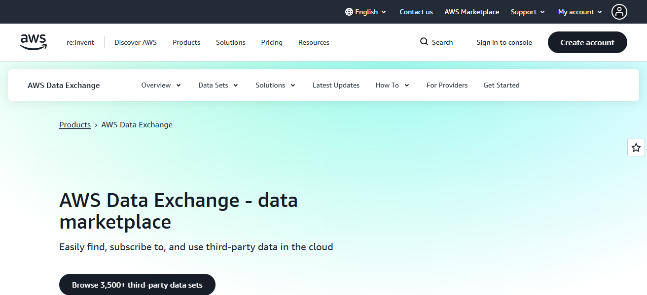 AWS Data Exchange