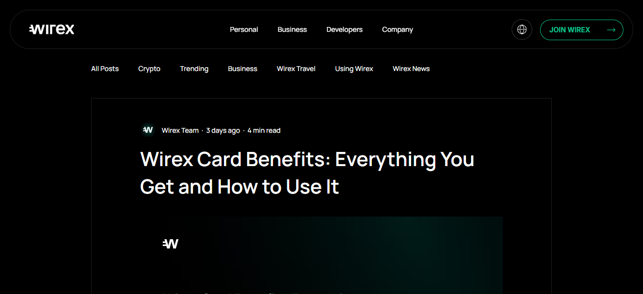 Wirex Card