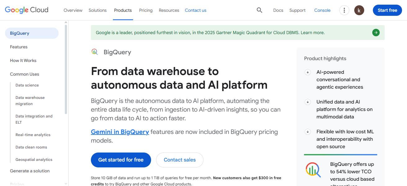 Google BigQuery