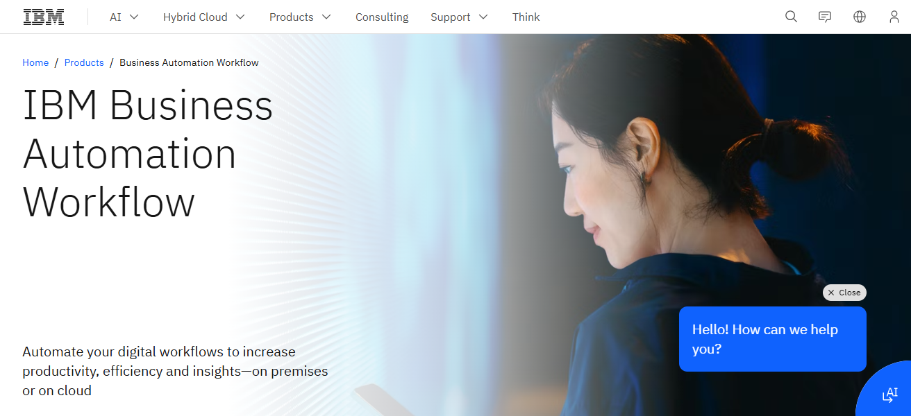 IBM Business Automation Workflow