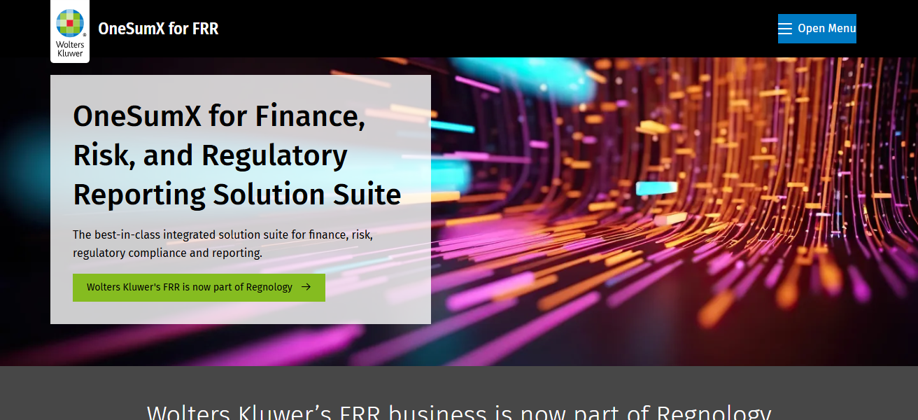 Wolters Kluwer OneSumX