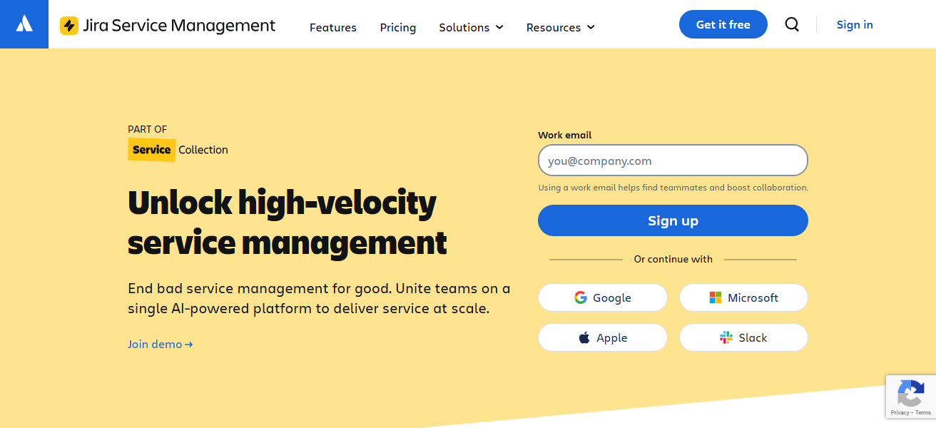 Atlassian Jira Service Management