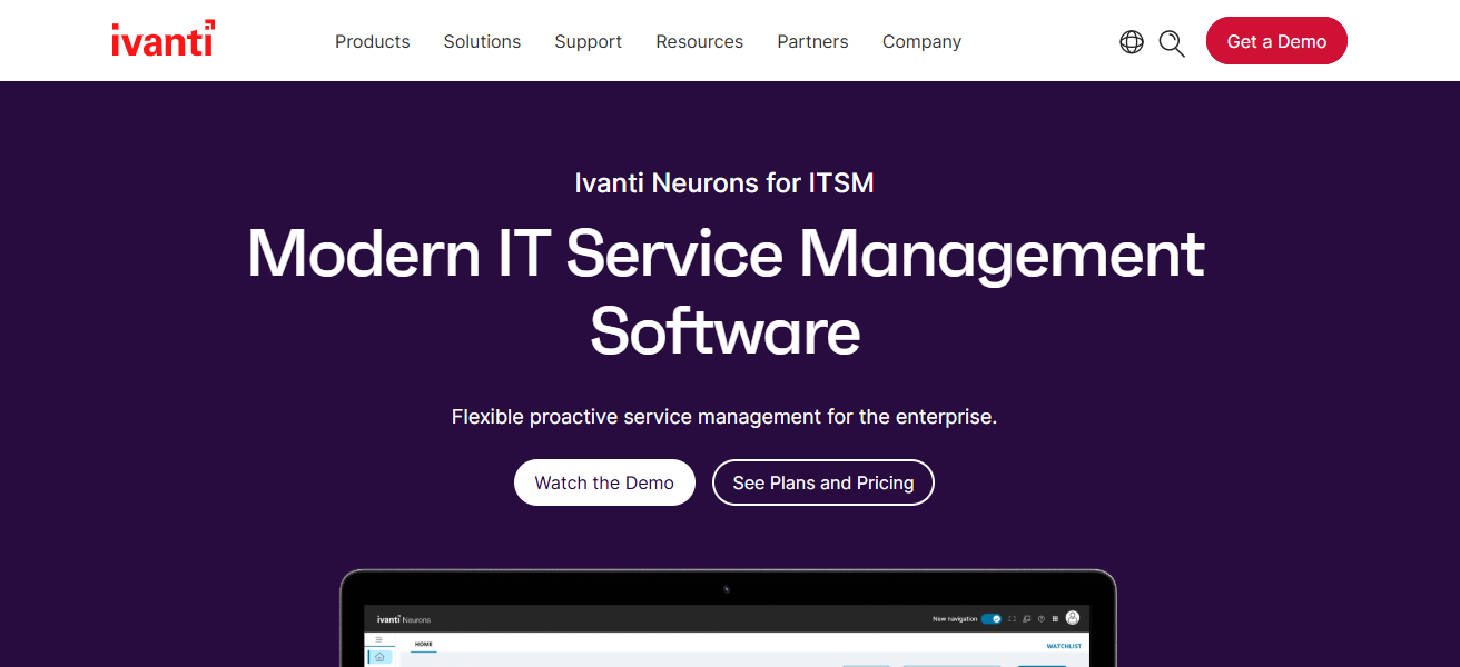 Ivanti Service Manager
