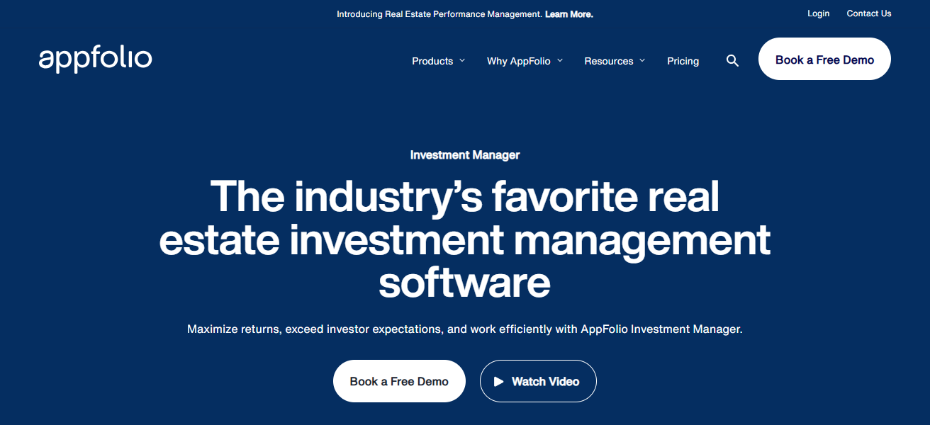 AppFolio Investment Manager
