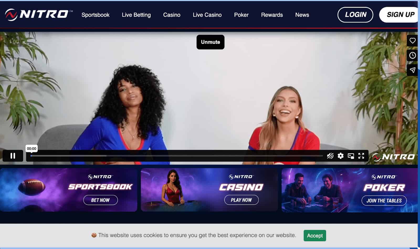 Nitrogen Sports featuring anonymous bitcoin betting and instant account creation