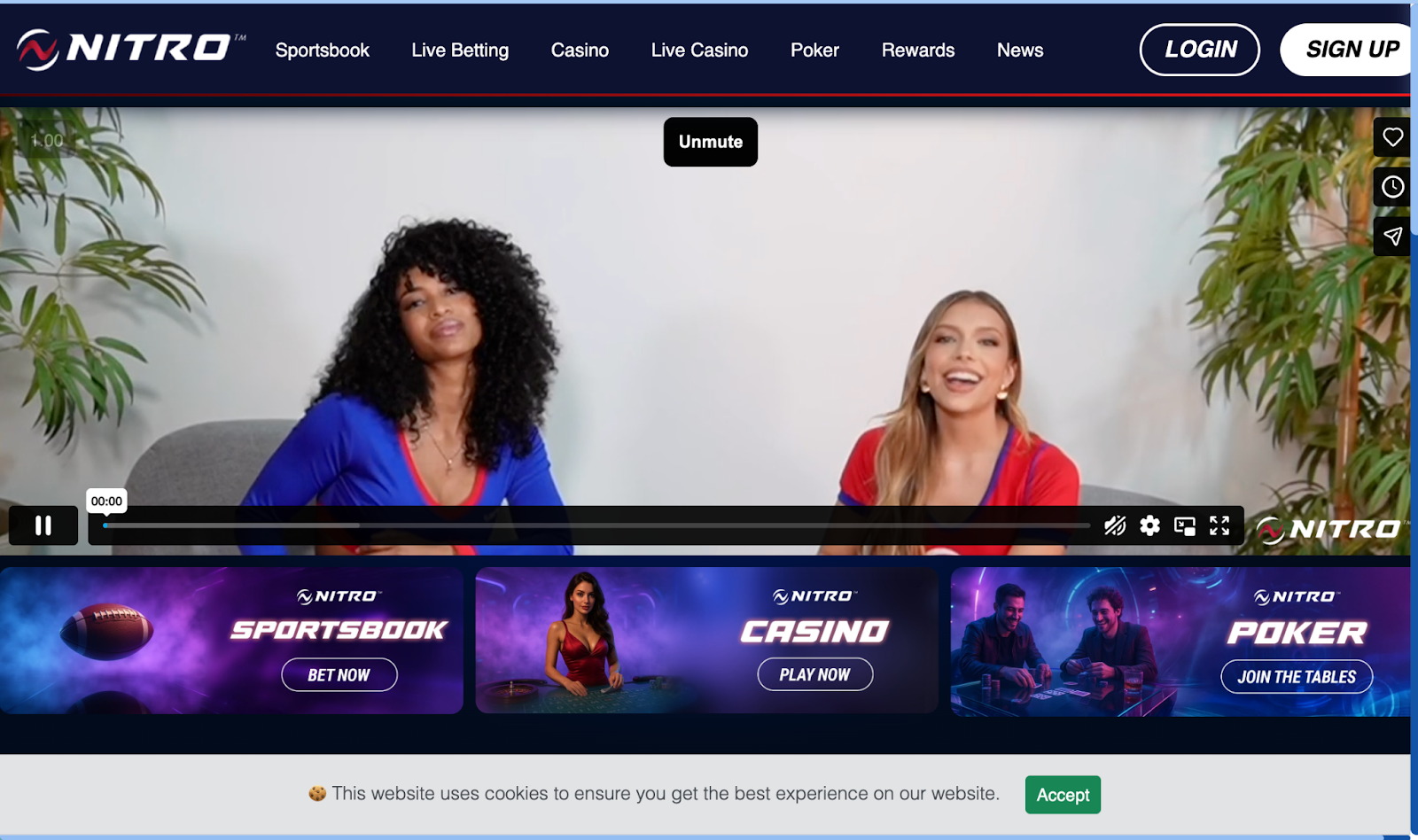 Nitrogen Sports featuring anonymous bitcoin betting and instant account creation