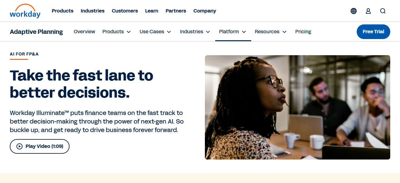 Workday Adaptive Planning