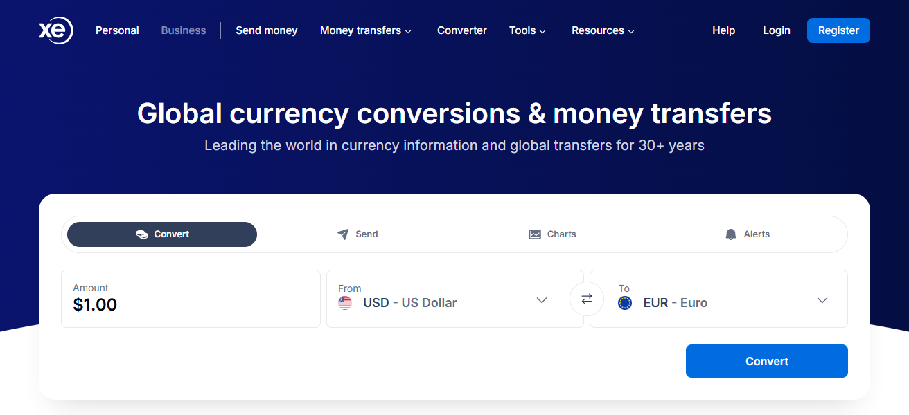 Xe Money Transfer