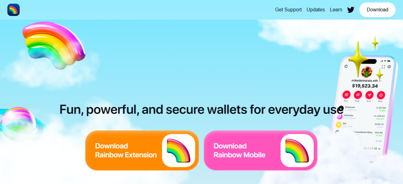 Rainbow Wallet