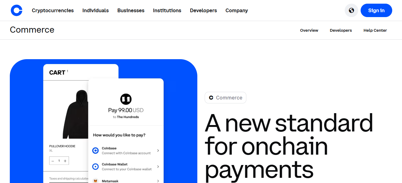 Coinbase Commerce