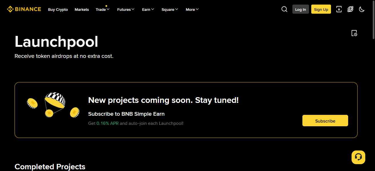 Binance Launchpad