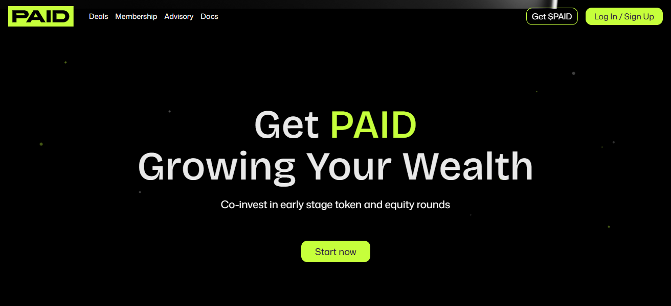 Ignition by PAID Network