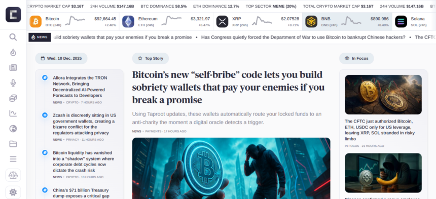 10 Best CryptoSlate Alternatives for News & research