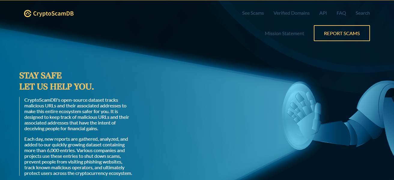 Crypto ScamDB