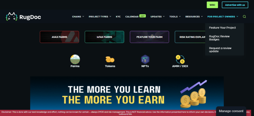 10 Best RugDoc Alternatives For Safe Crypto Investing