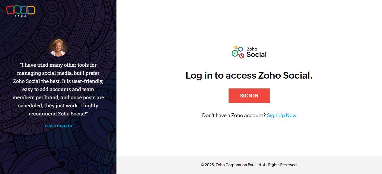 Zoho Social