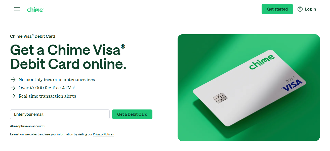 Chime Debit Card