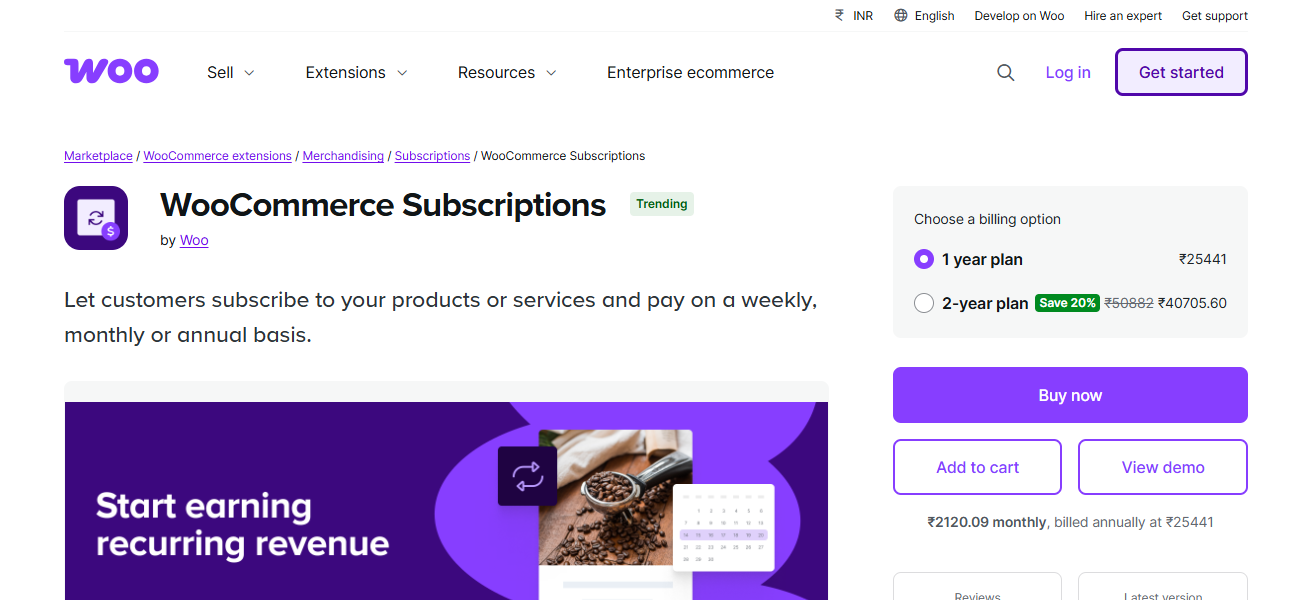 WooCommerce Subscriptions
