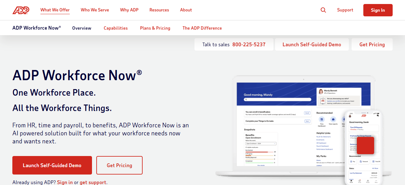 ADP Workforce Now