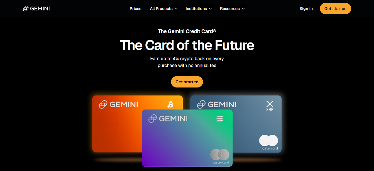 Gemini Credit Card