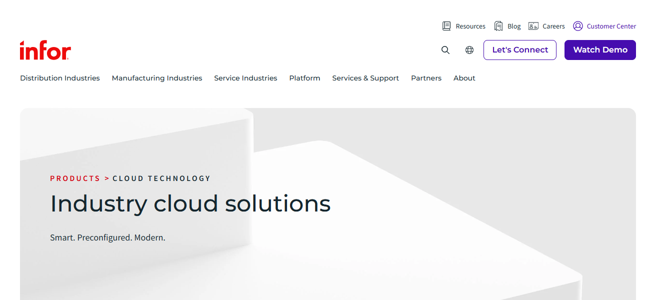 Infor CloudSuite
