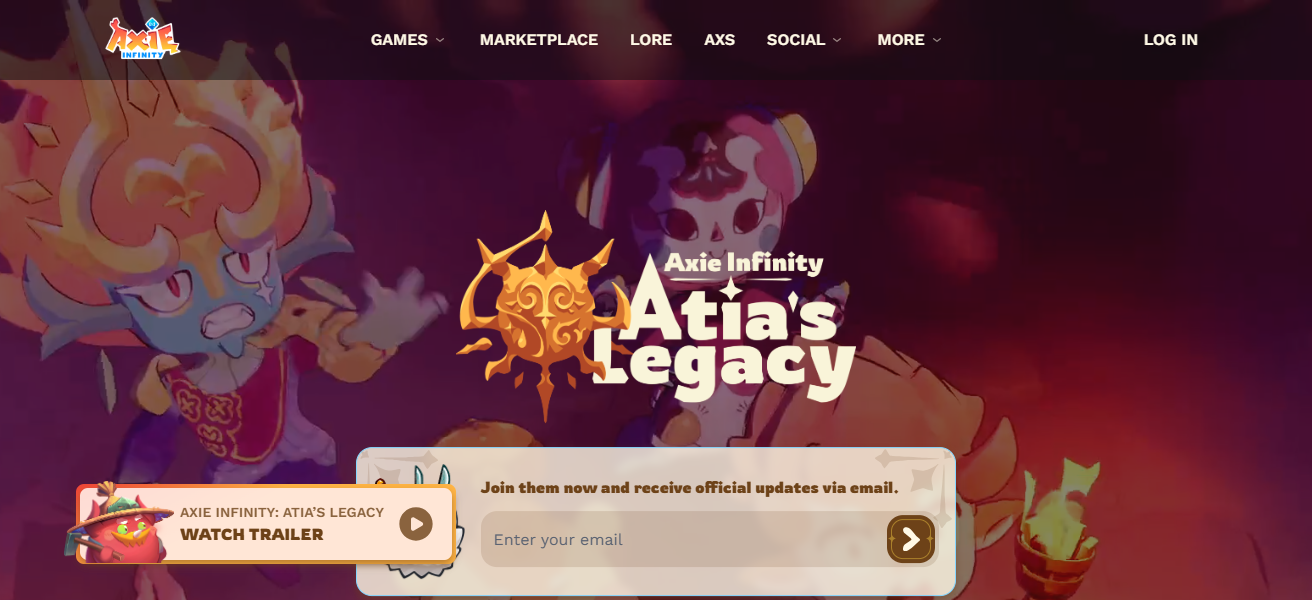 Axie Infinity (AXS) Expansion