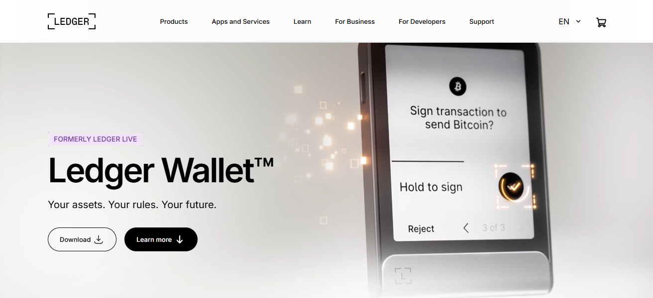 Ledger Live + Ledger Nano