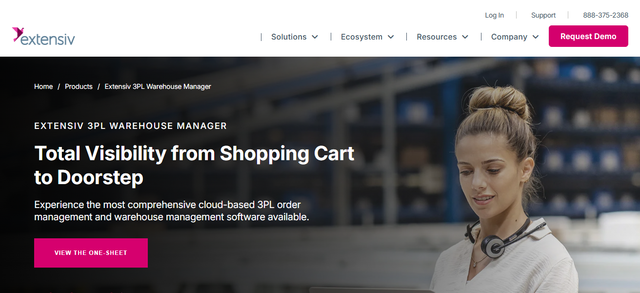 Extensiv 3PL Warehouse Manager