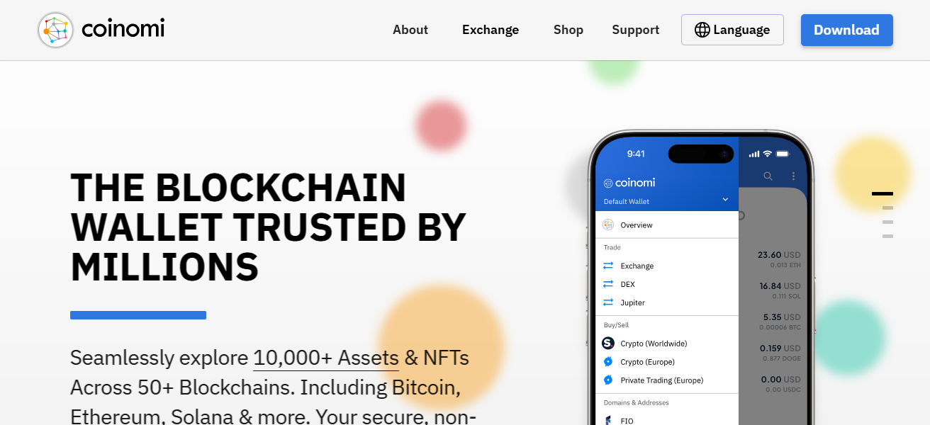 8. Coinomi White-Label