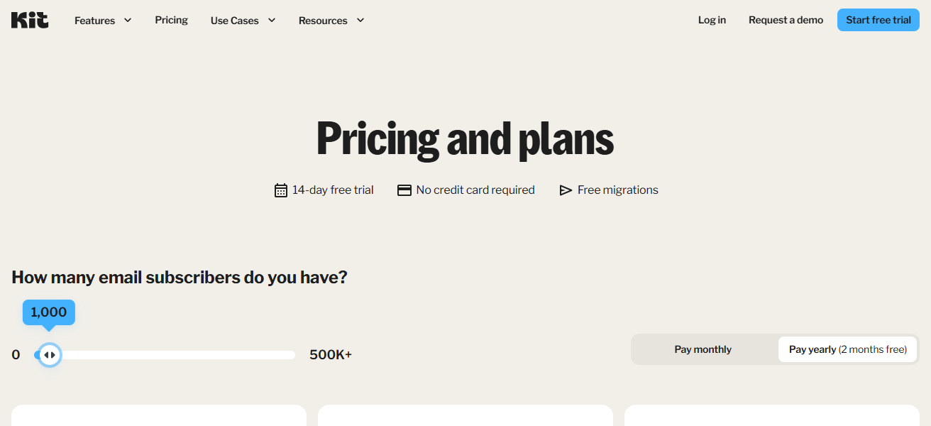 ConvertKit Free Plan