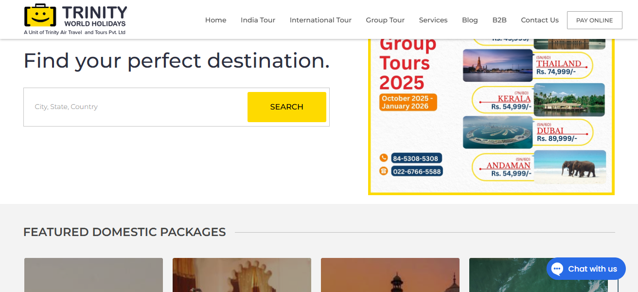 Trinity Air Travel and Tours Pvt Ltd