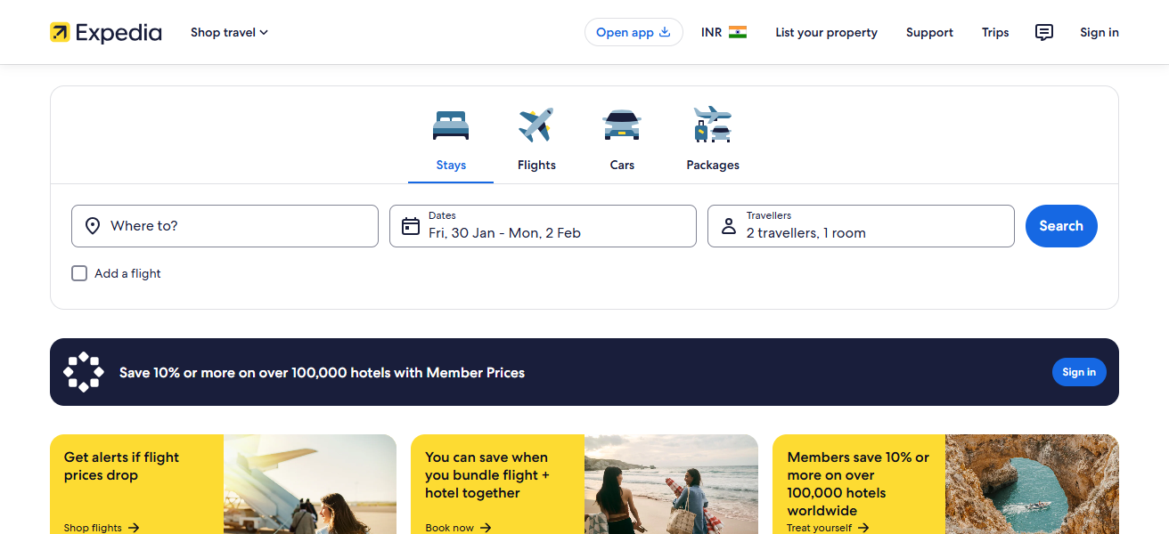 Expedia India