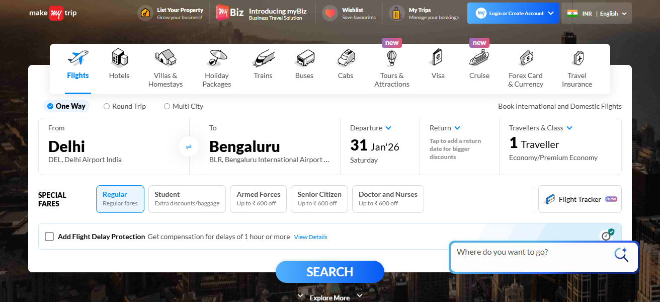 MakeMyTrip
