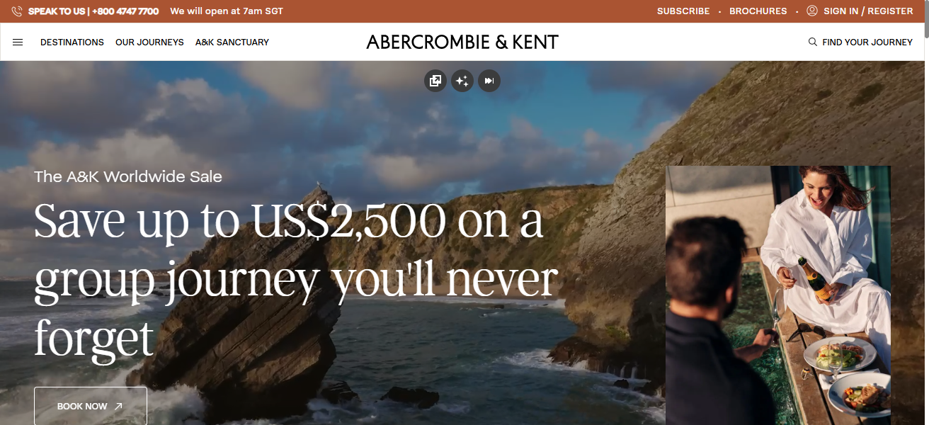  Abercrombie & Kent Adventure Travel