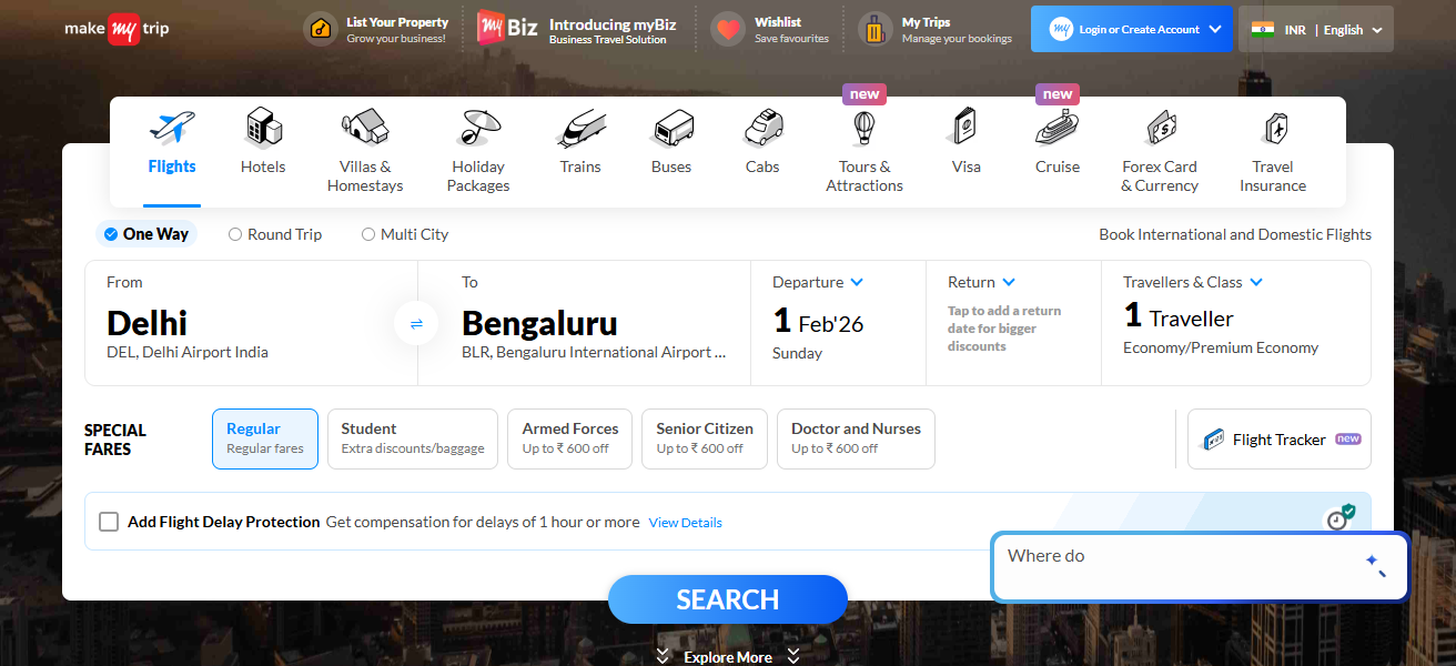 MakeMyTrip