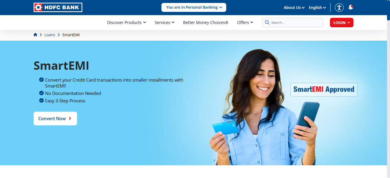HDFC Bank SmartEMI