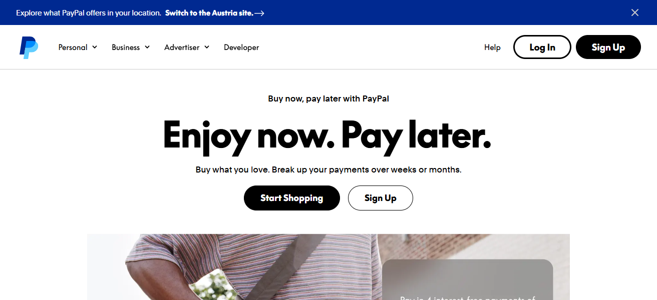 7. PayPal Pay Later