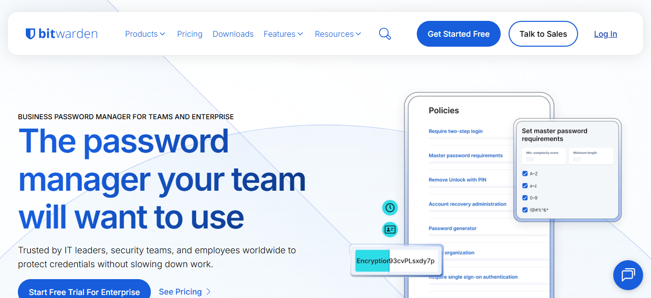 Bitwarden Enterprise