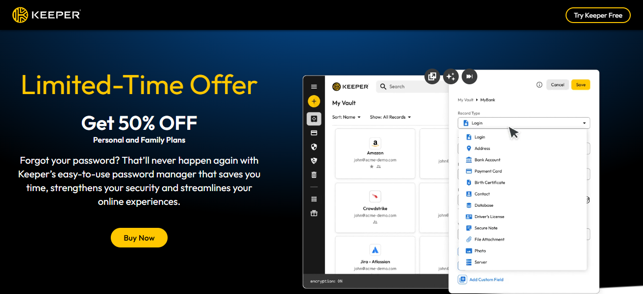 Keeper Security Enterprise