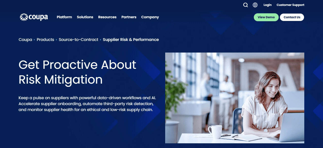 Coupa Risk Assess