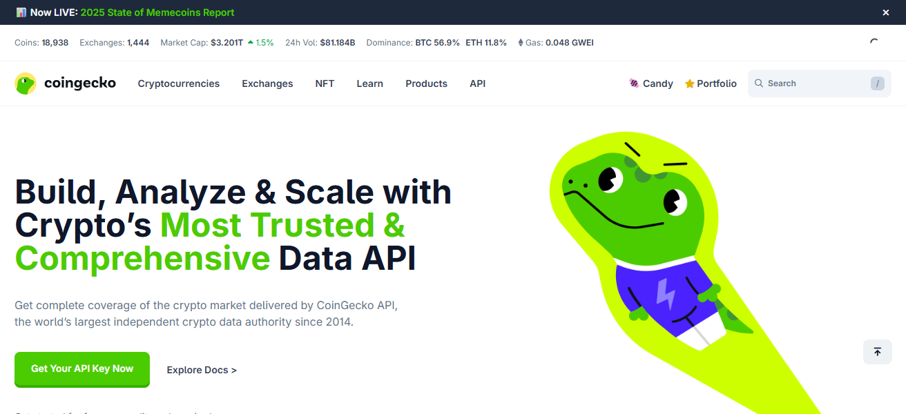 CoinGecko API