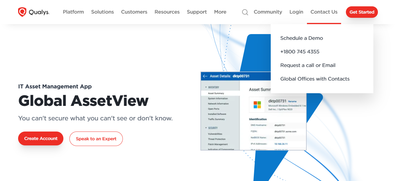 Qualys Asset Inventory