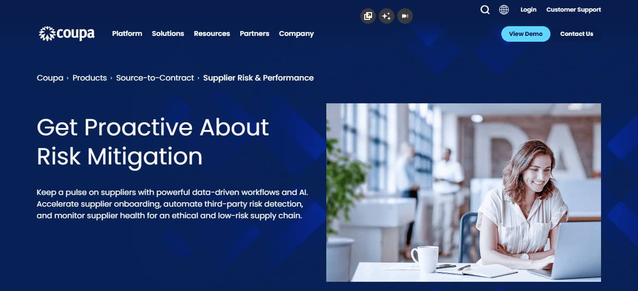 Coupa Risk Assess