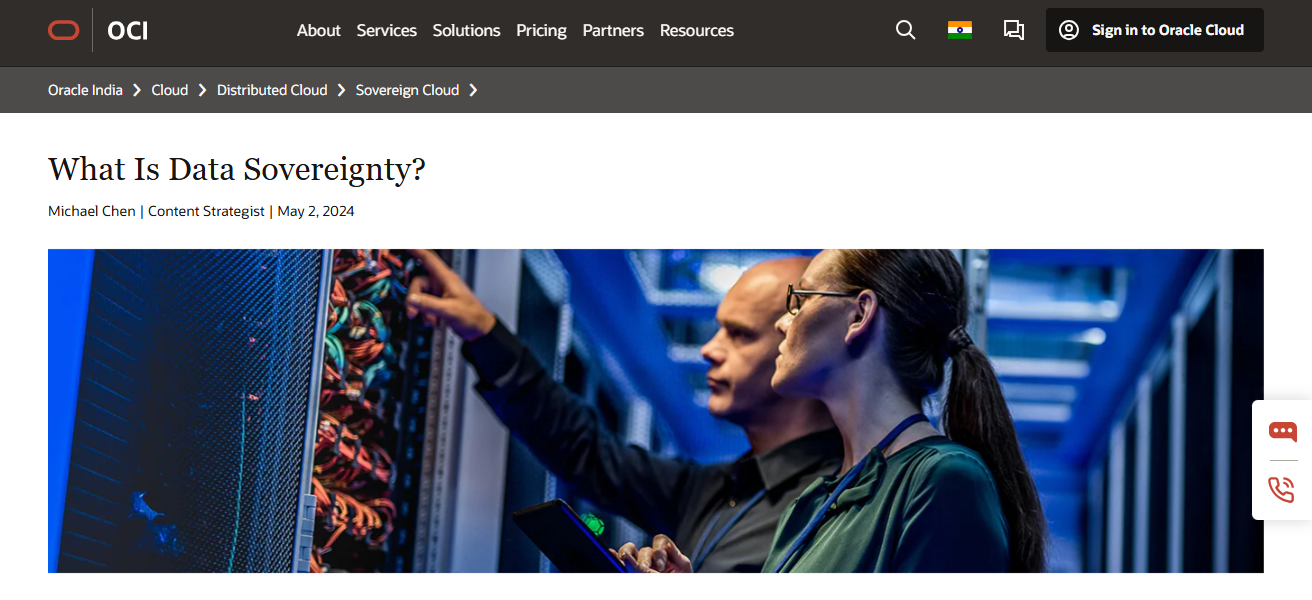 Oracle Data Sovereignty Suite
