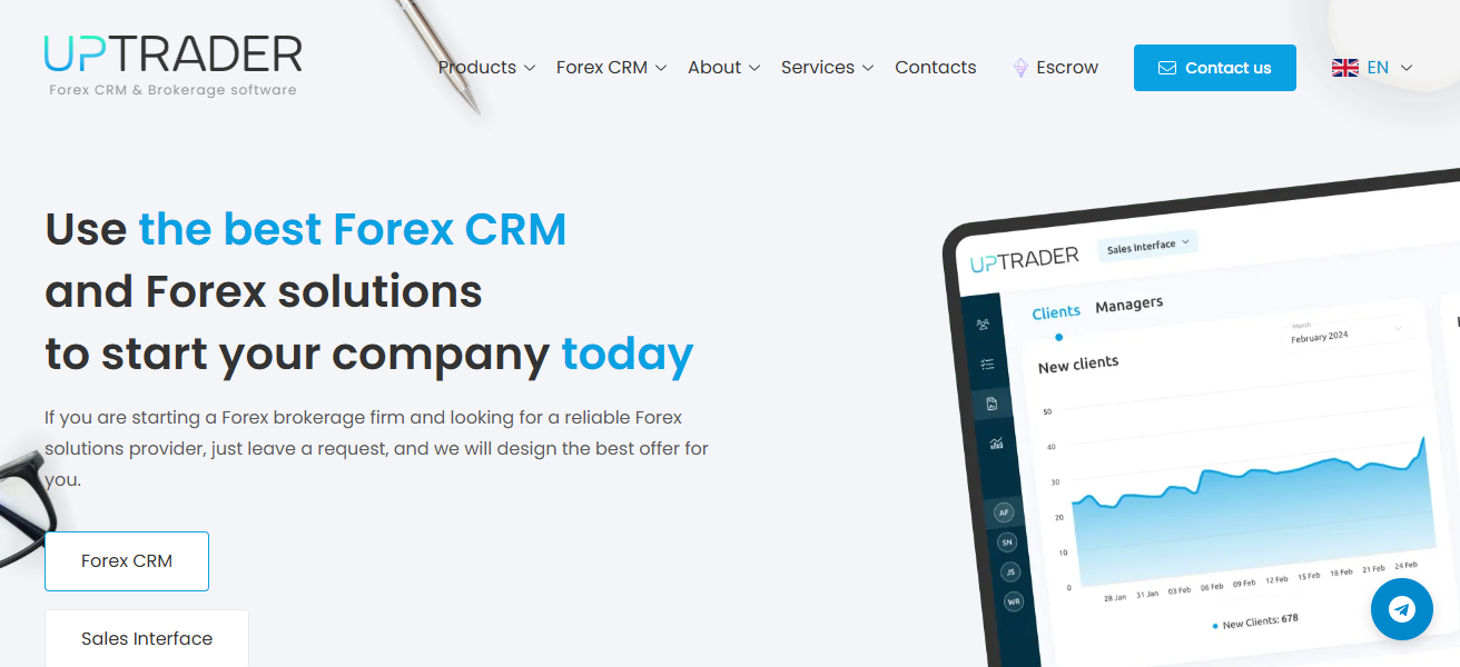 UpTrader CRM