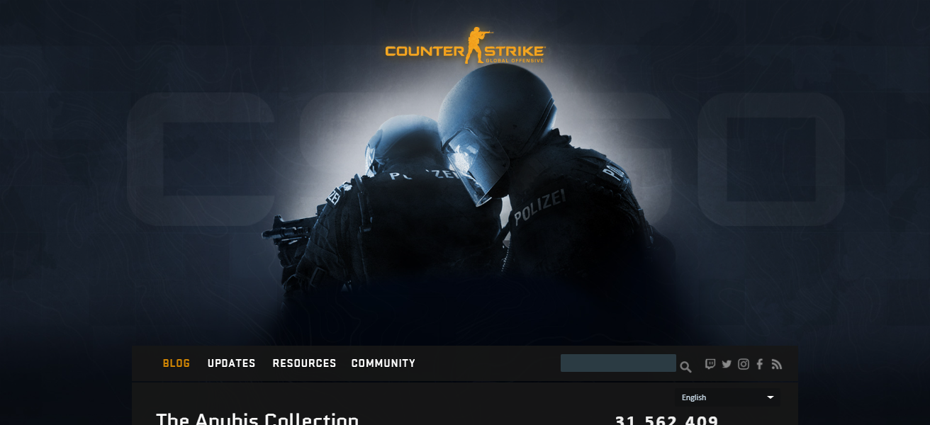 9. Counter-Strike: Global Offensive (CS:GO)