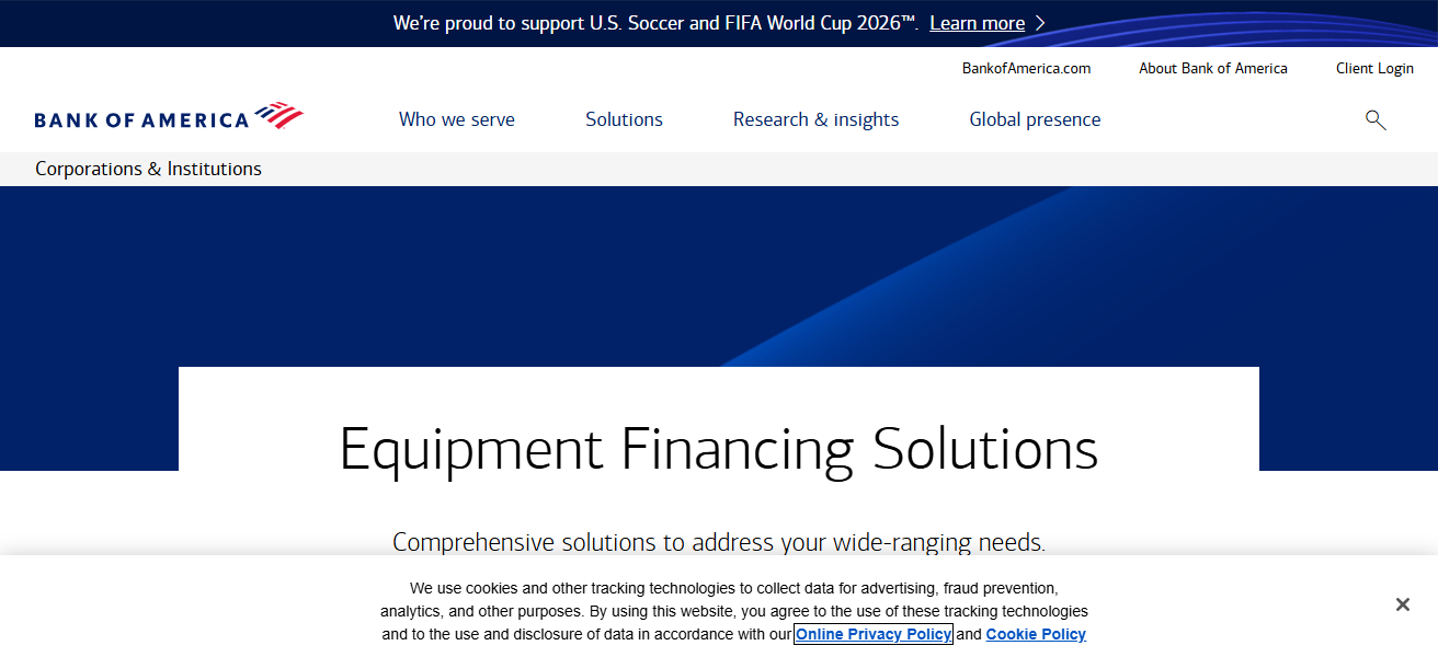 Bank of America Global Leasing